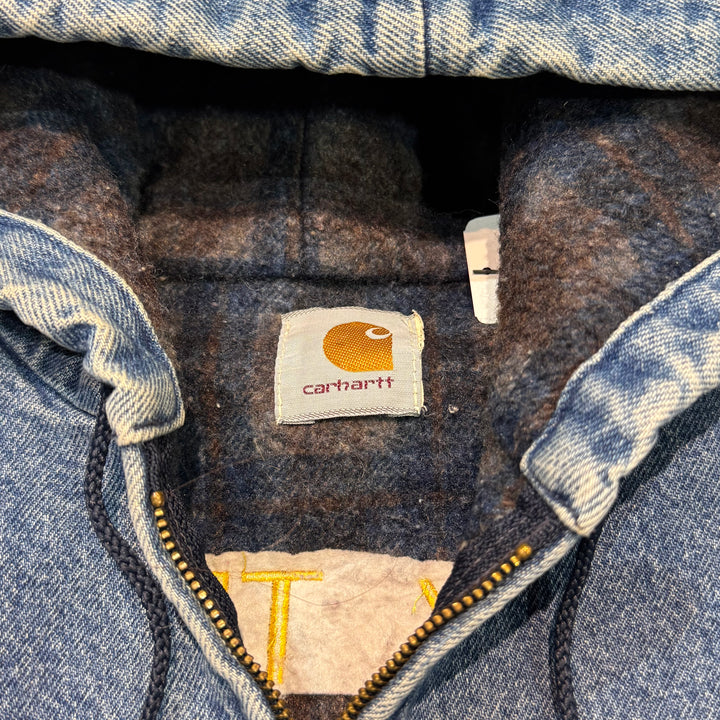 古着 Carhartt/ カーハート/ アクティブジャケット/ ダック地/ 裏地ブランケット/ サイズL相当