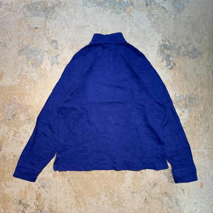 古着 POLO by Ralph Lauren/ ポロラルフローレン/ ハーフジップニットセーター/ サイズM