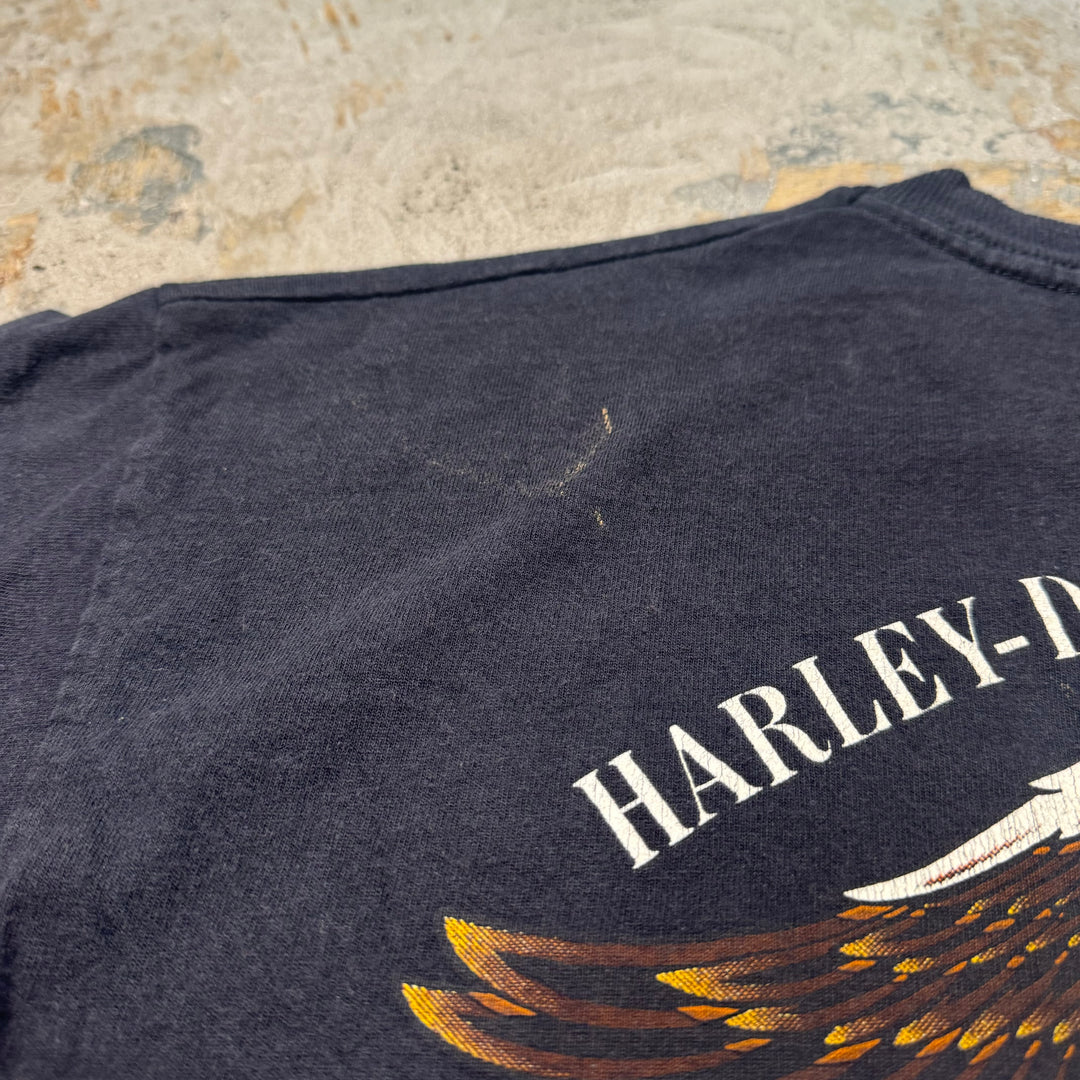 古着 USA製 Harley-Davidson/ハーレーダビッドソン/ プリントTシャツ/ サイズL