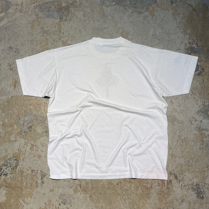 #4476 古着 90's Vintage/short sleeve print t-shirt Tee/半袖プリントTシャツ/シングルステッチ/サイズXL相当