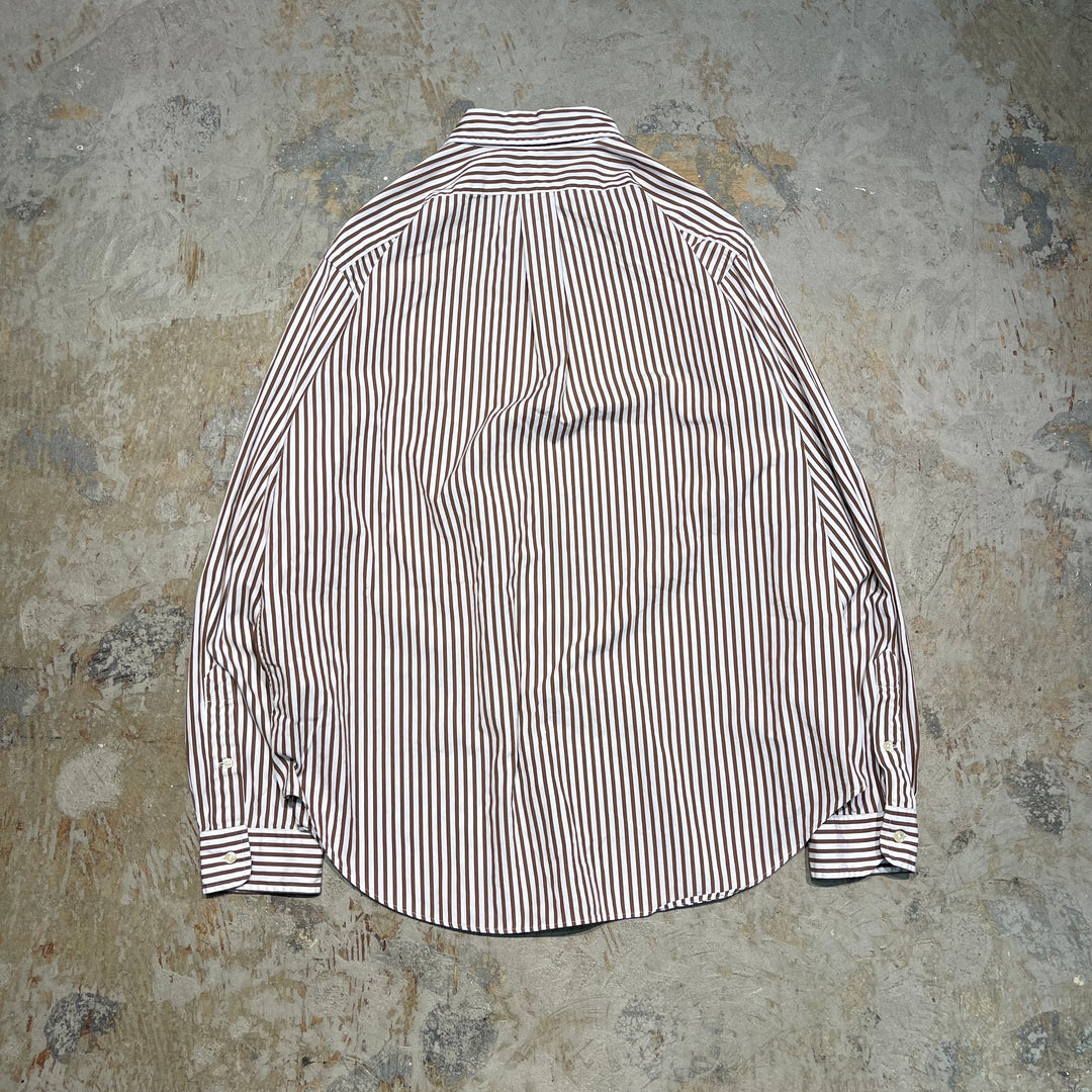 #4326 Ralph Lauren/ラルフローレン L/S B.D Shirts/ボタンダウンシャツ/CLASSIC FIT/ストライプ/サイズXL