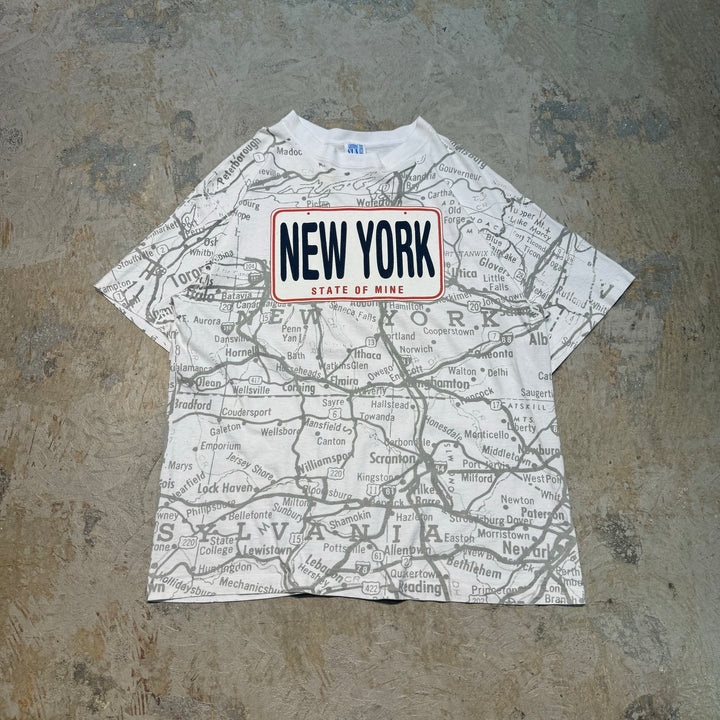 古着 USA製 SUN SPORTSWEAR/サン スポーツウェア/ シングルステッチ/ プリントTシャツ/サイズXL相当