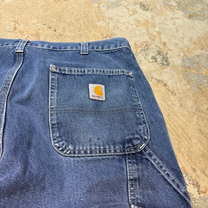 古着 Carhartt/ カーハート/ デニムペインターパンツ/ 実寸サイズ35×28