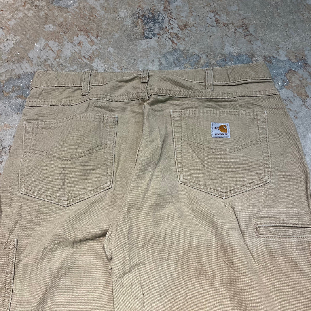 #4223 古着 Carhartt/カーハート/ Duck Painter Pants/ダック地 ペインターパンツ / ワークパンツ/サイズ36×32