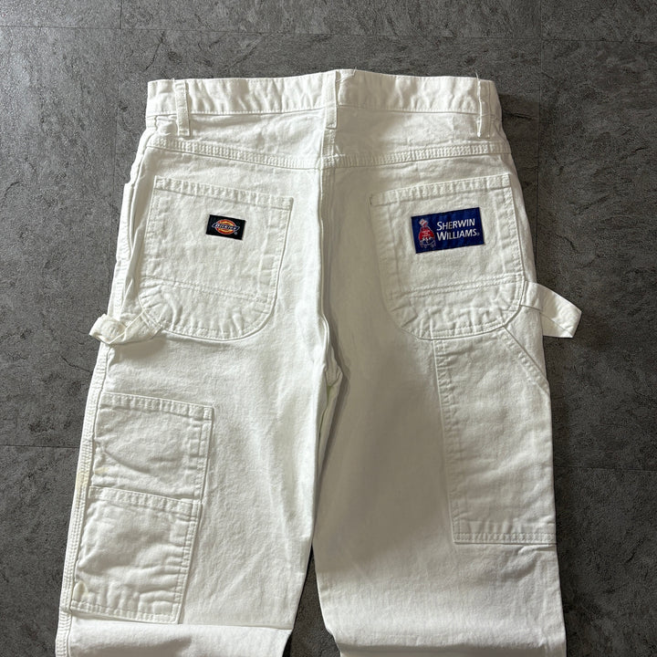 古着 Dickies×SHERWIN WILLIAMS ディッキーズ× シャーウィン・ウィリアムズ ペインターパンツ  実寸サイズ29×29