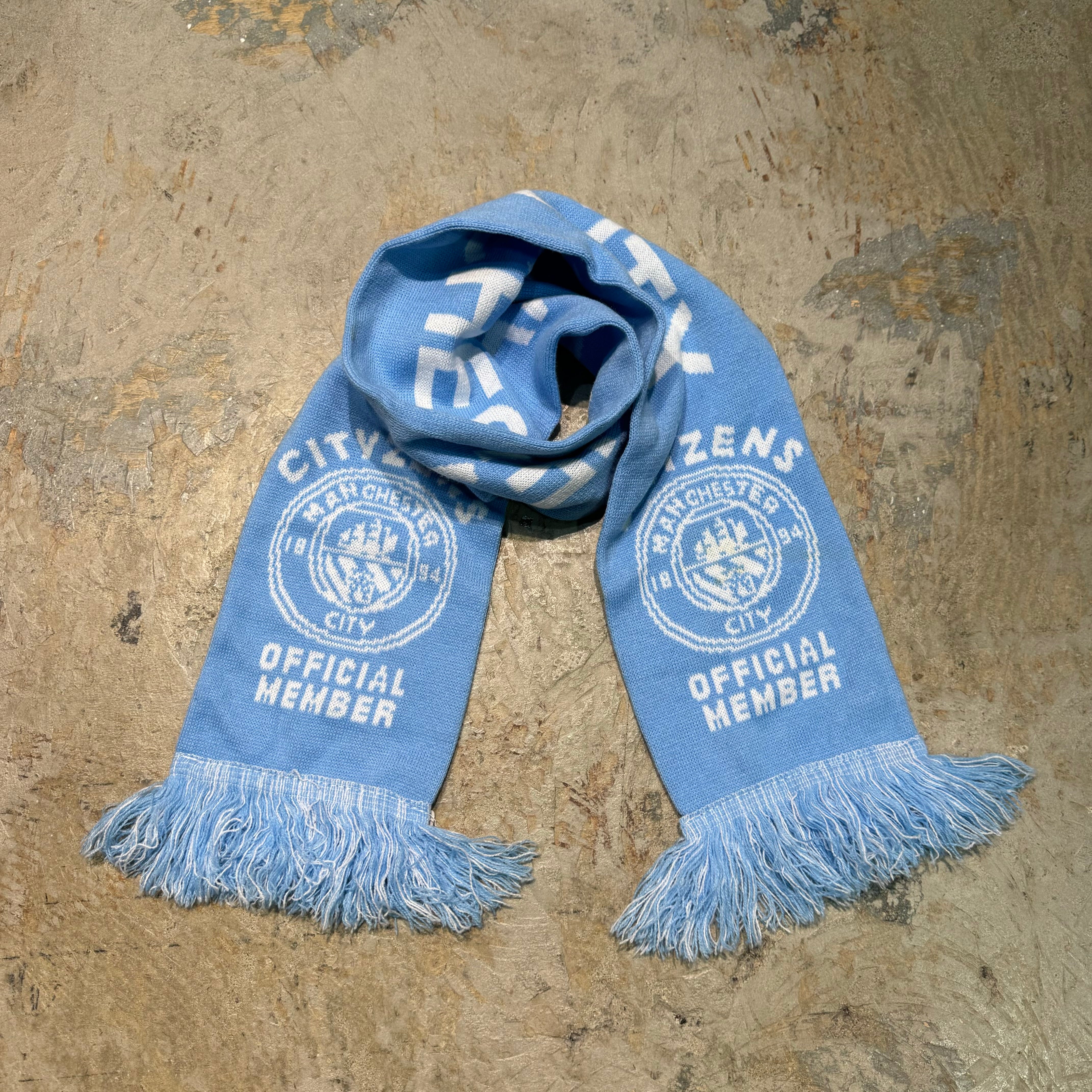 古着 サッカーマフラー / MANCHESTER CITY FC/マンチェスターシティFC