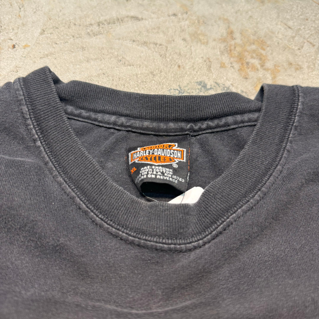古着 USA製 Harley-Davidson/ハーレーダビッドソン/ プリントTシャツ/ サイズXL