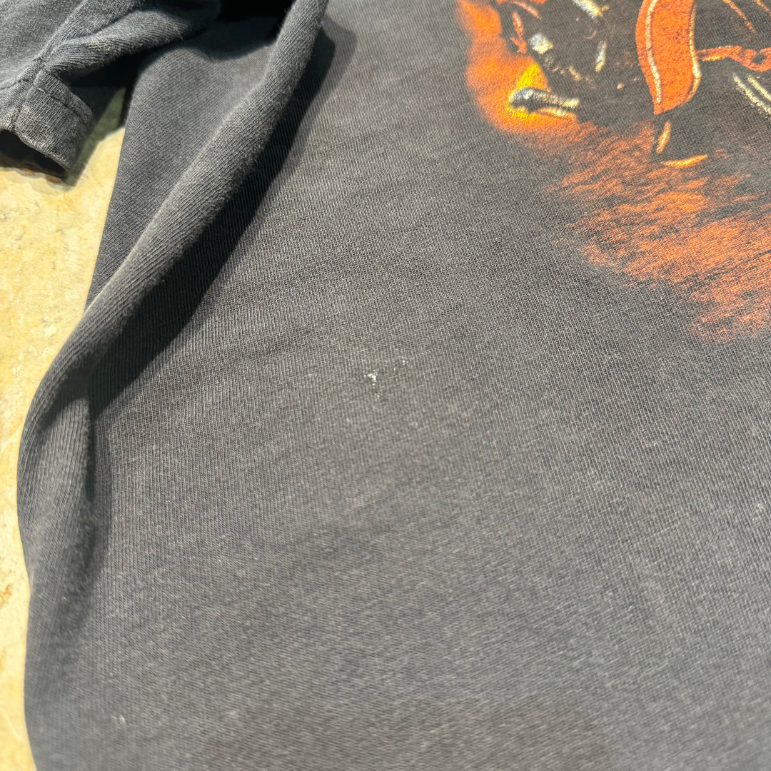古着 USA製 Harley-Davidson/ハーレーダビッドソン/ プリントTシャツ/ サイズXL-XXL相当