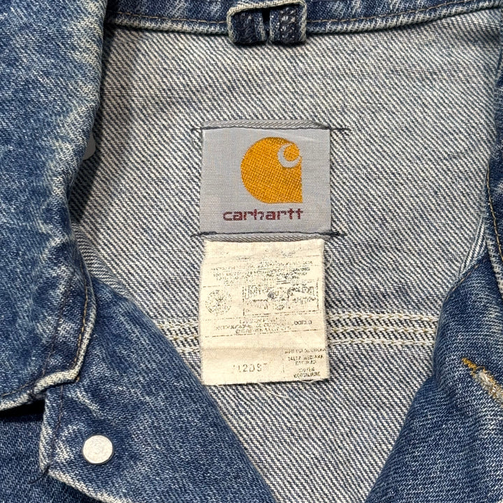 古着 90's carhartt/ カーハート/ ジーンジャケット/ デニム/ サイズXL相当