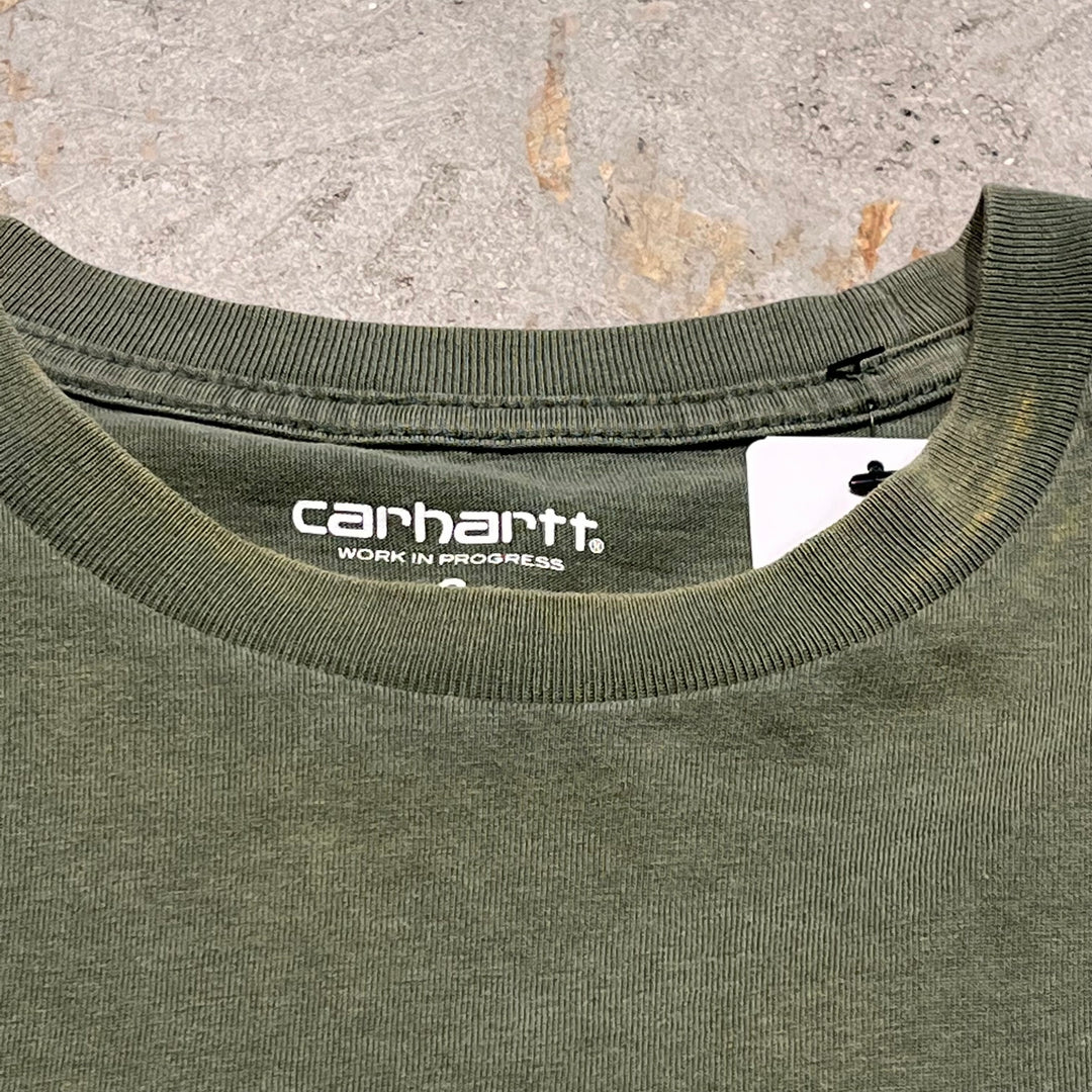 古着 Carhartt/ カーハート/ ポケット ロゴ Tシャツ/ サイズS