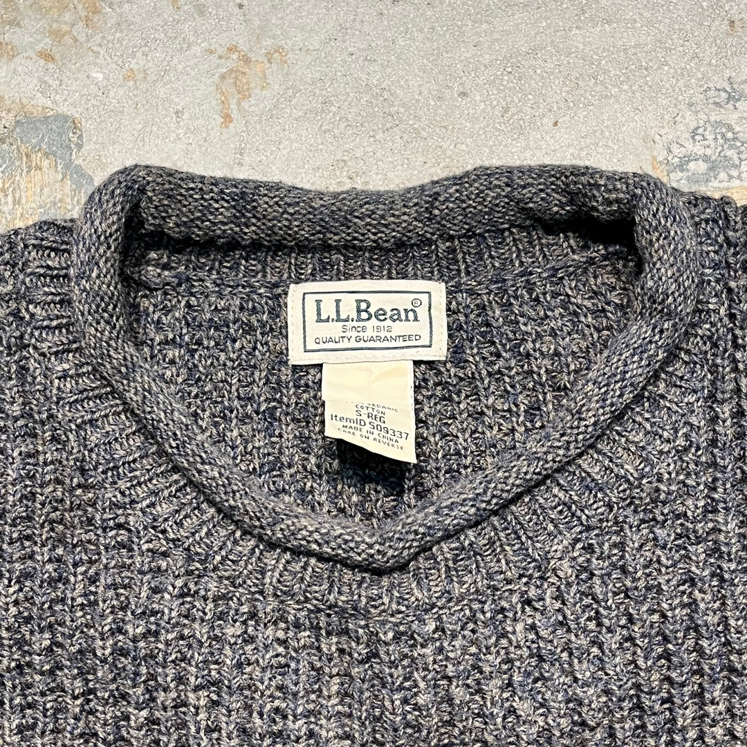 #3374 L.L.Bean/エルエルビーン/Crew neck cotton knit/クルーネックコットンニット/サイズS