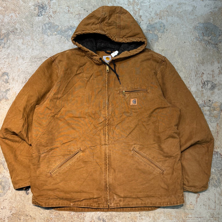 古着 Carhartt/ カーハート/ アクティブジャケット/ ダック地/ 裏地ボア/ サイズXL