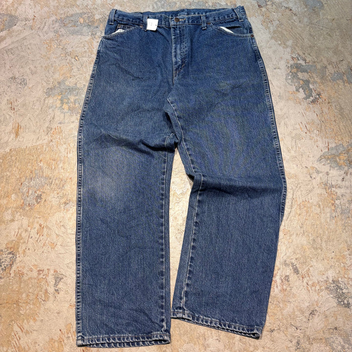 古着 90's Dickies/ ディッキーズ/ ペインターデニムパンツ / 実寸サイズ36×31
