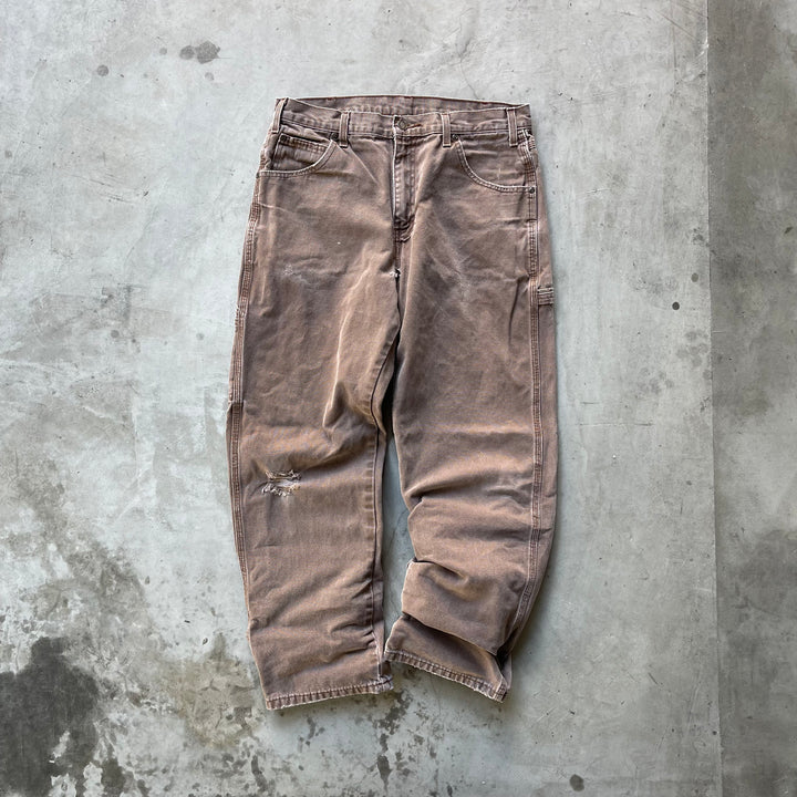 古着 Dickies/ディッキーズ/ダック地ペインターパンツ/実寸サイズ33×30