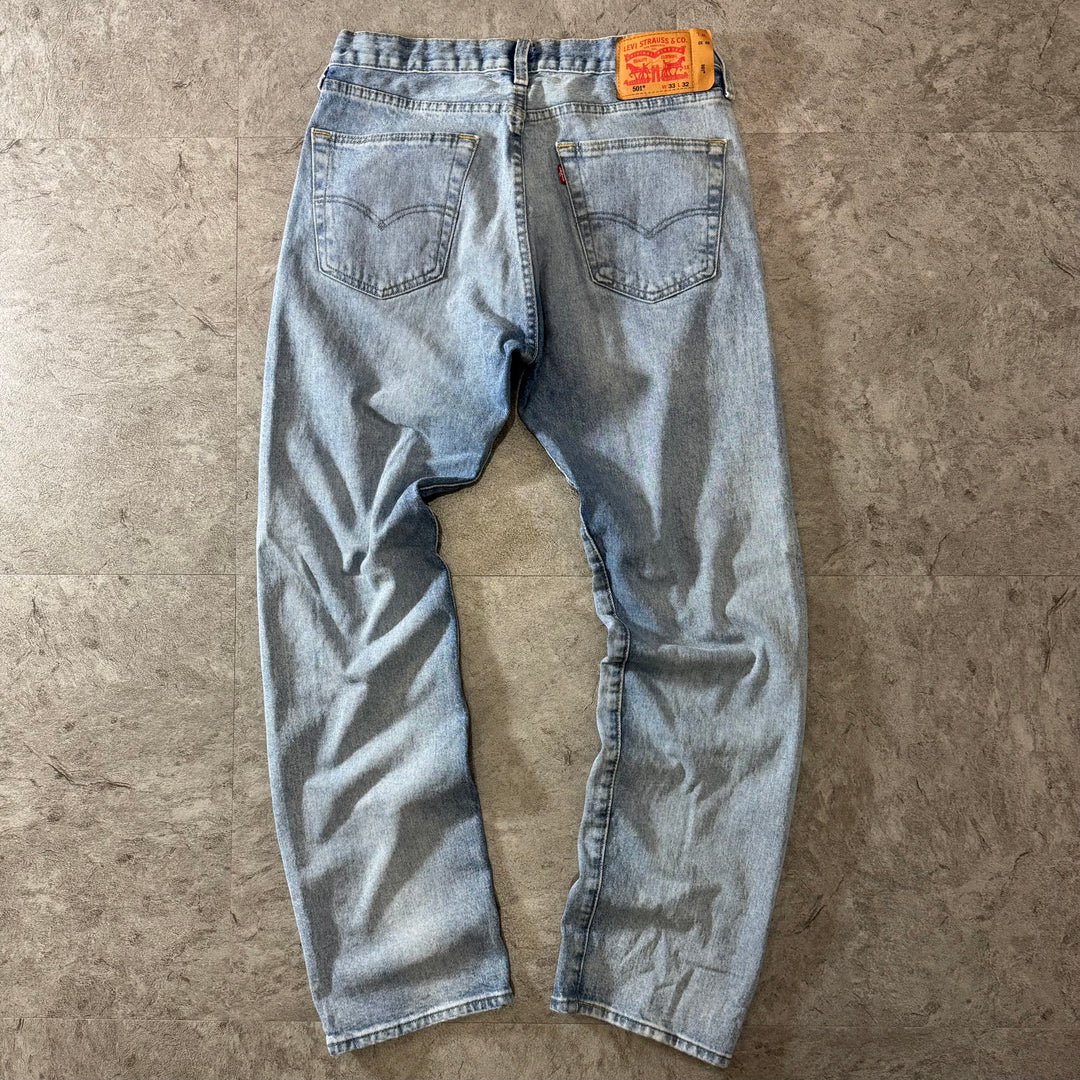 古着 Levi's/ リーバイス/デニムパンツ/ 501/ボタンフライ/実寸サイズ33×30