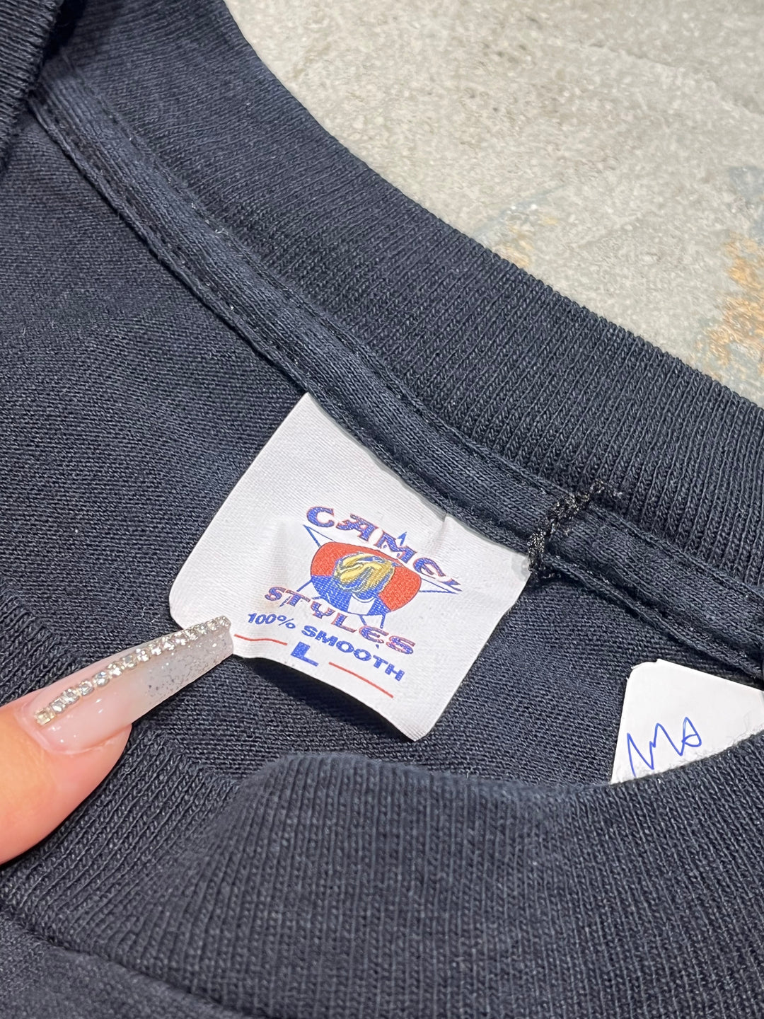 #MA136 古着 93's CAMEL/キャメル/タバコ/ヴィンテージ シングルステッチ Tシャツ/サイズL