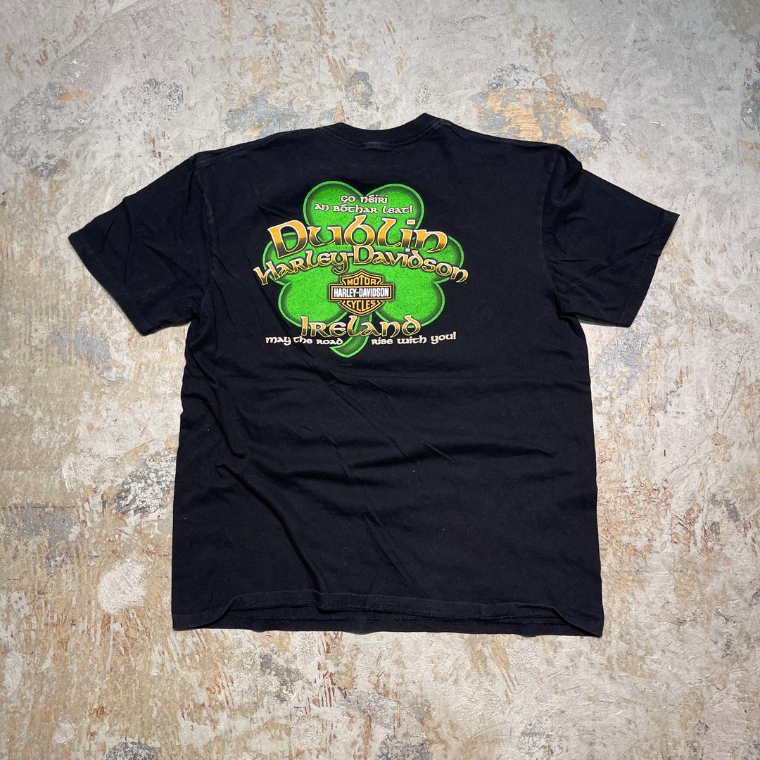 #4498 古着 Harley-Davidson/ハーレーダビッドソン/short sleeve print t-shirt Tee/半袖プリントTシャツ/サイズL相当