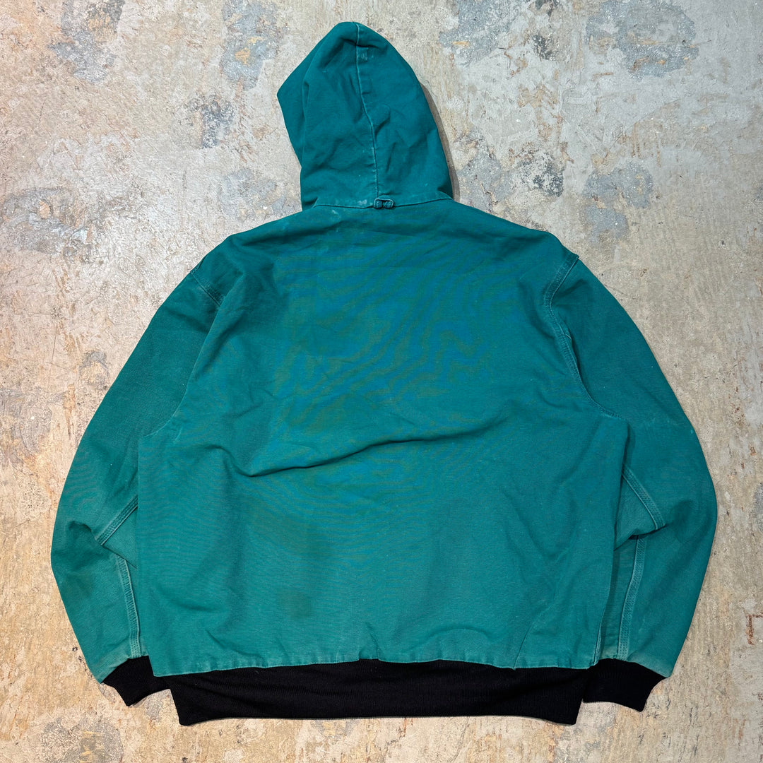 古着 USA製 80's~ Carhartt/ カーハート/ アクティブジャケット/ ダック地/ 裏地サーマル/ サイズXL