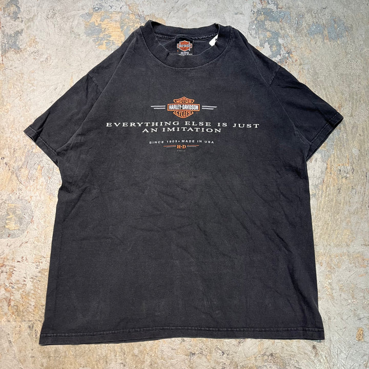 古着 USA製 90's〜 Harley-Davidson/ハーレーダビッドソン/ プリントTシャツ/ サイズL