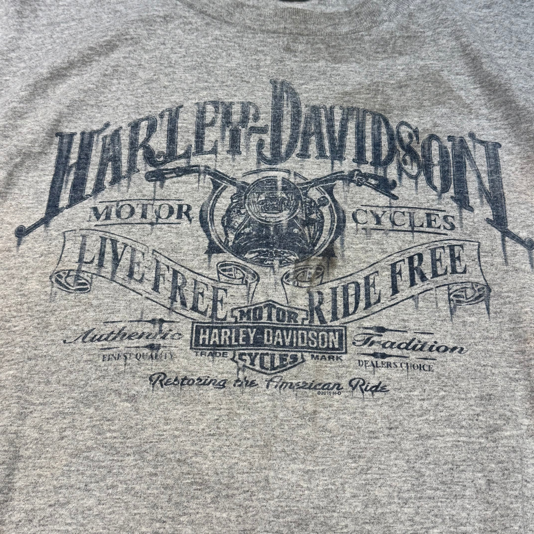 古着 Harley-Davidson/ハーレーダビッドソン/ プリントTシャツ/ サイズL相当