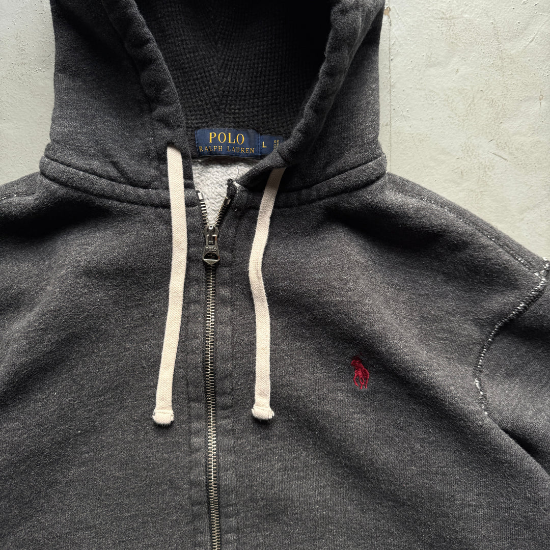 古着 POLO by Ralph Lauren/ ポロラルフローレン/ ジップアップパーカー/ サイズL