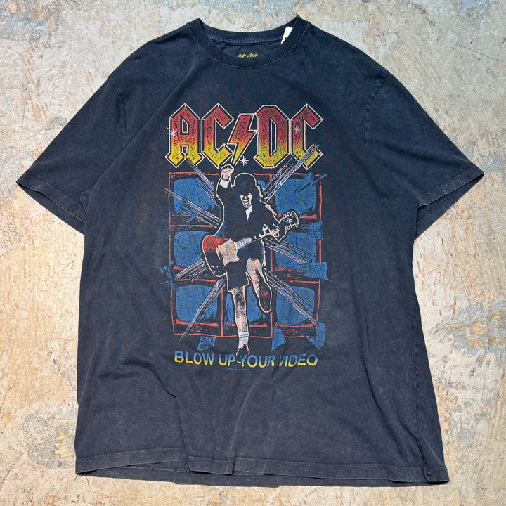 古着 AC/DC/エーシー･ディーシー / アーティストTシャツ/サイズXL相当