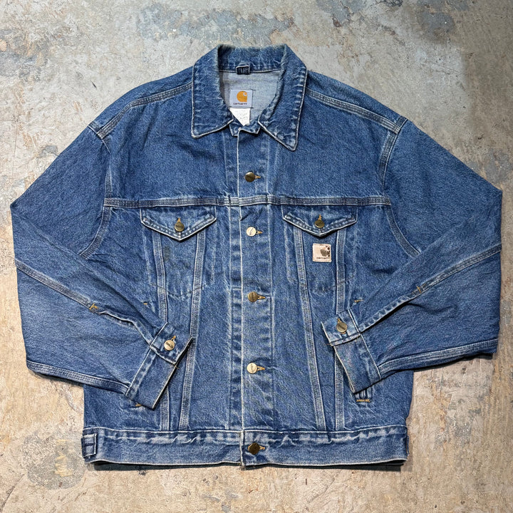 古着 90's carhartt/ カーハート/ ジーンジャケット/ デニム/ サイズXL相当