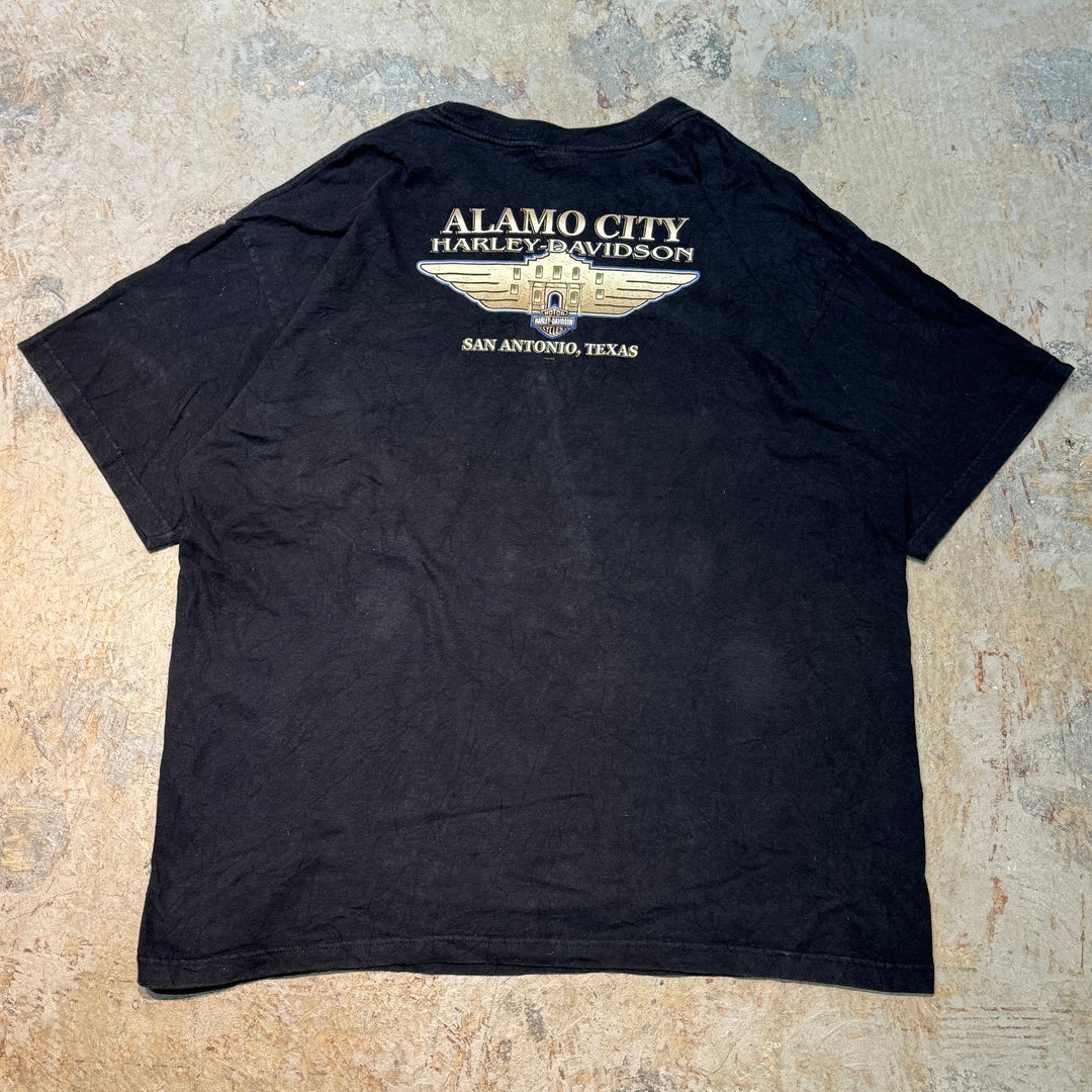 古着 USA製 Harley-Davidson/ハーレーダビッドソン/ プリントTシャツ/ サイズ2XL