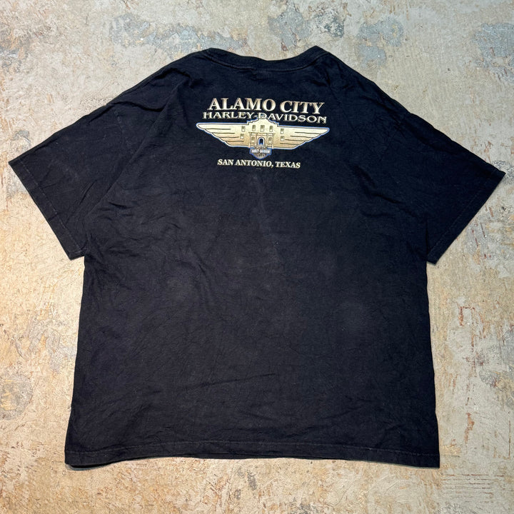 古着 USA製 Harley-Davidson/ハーレーダビッドソン/ プリントTシャツ/ サイズ2XL