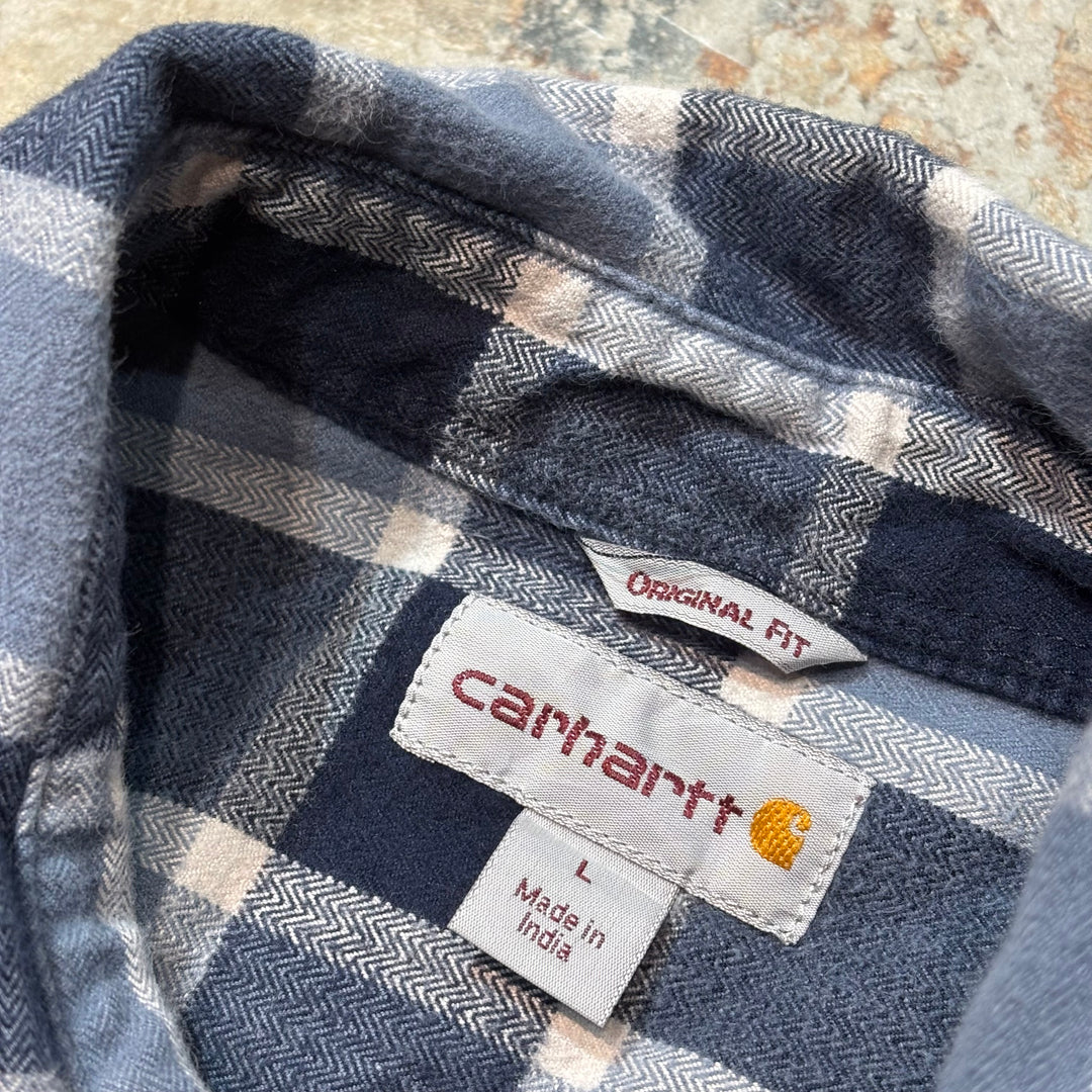 古着 carhartt/カーハート/ 長袖シャツ/ チェック柄/ サイズL
