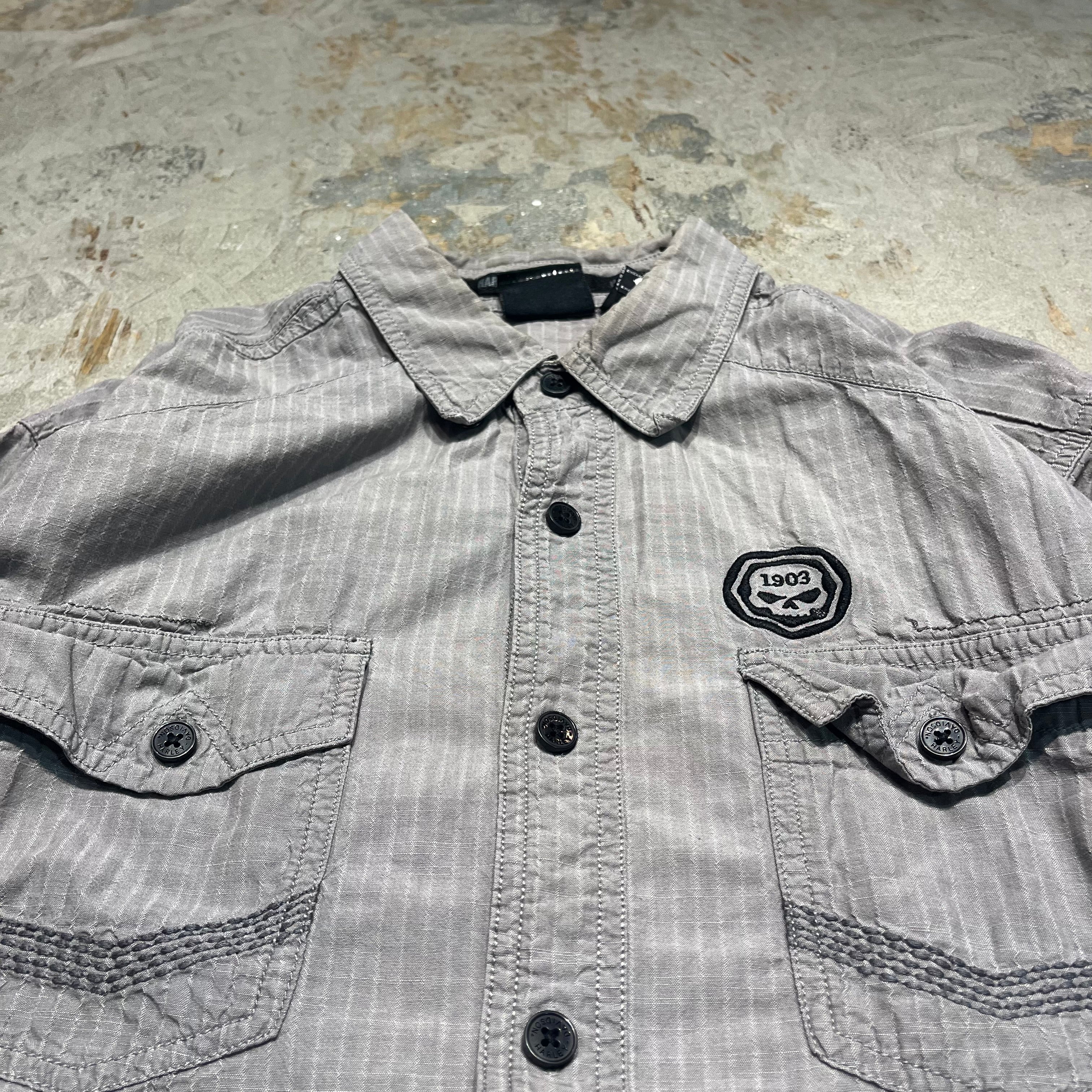 4313 Harley-Davidson ハーレーダビッドソン L/S Work Shirts/ワーク