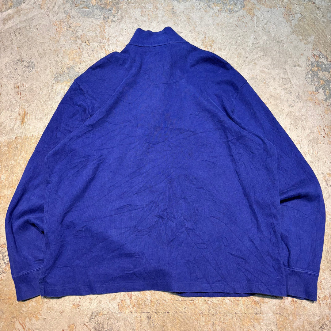 古着 POLO by Ralph Lauren/ ポロ バイ ラルフローレン/ ハーフジップニットセーター/ サイズXL