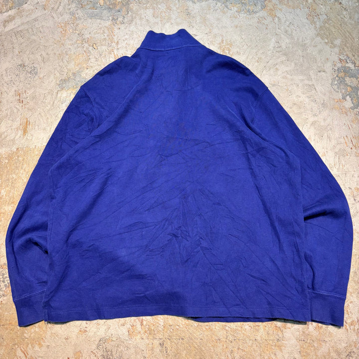 古着 POLO by Ralph Lauren/ ポロ バイ ラルフローレン/ ハーフジップニットセーター/ サイズXL