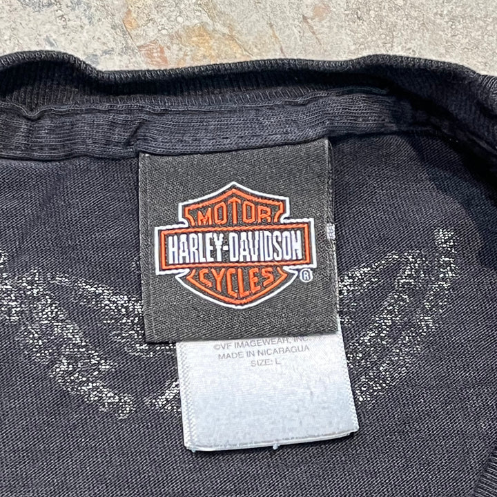 古着 Harley-Davidson/ハーレーダビッドソン/ プリントTシャツ/ サイズL