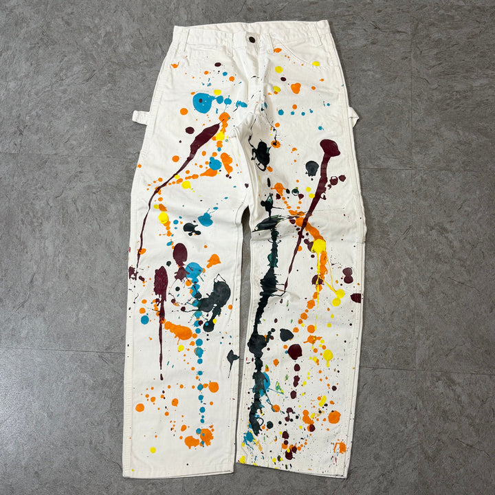 古着 Dickies ディッキーズ ペインターパンツ  実寸サイズ29×31