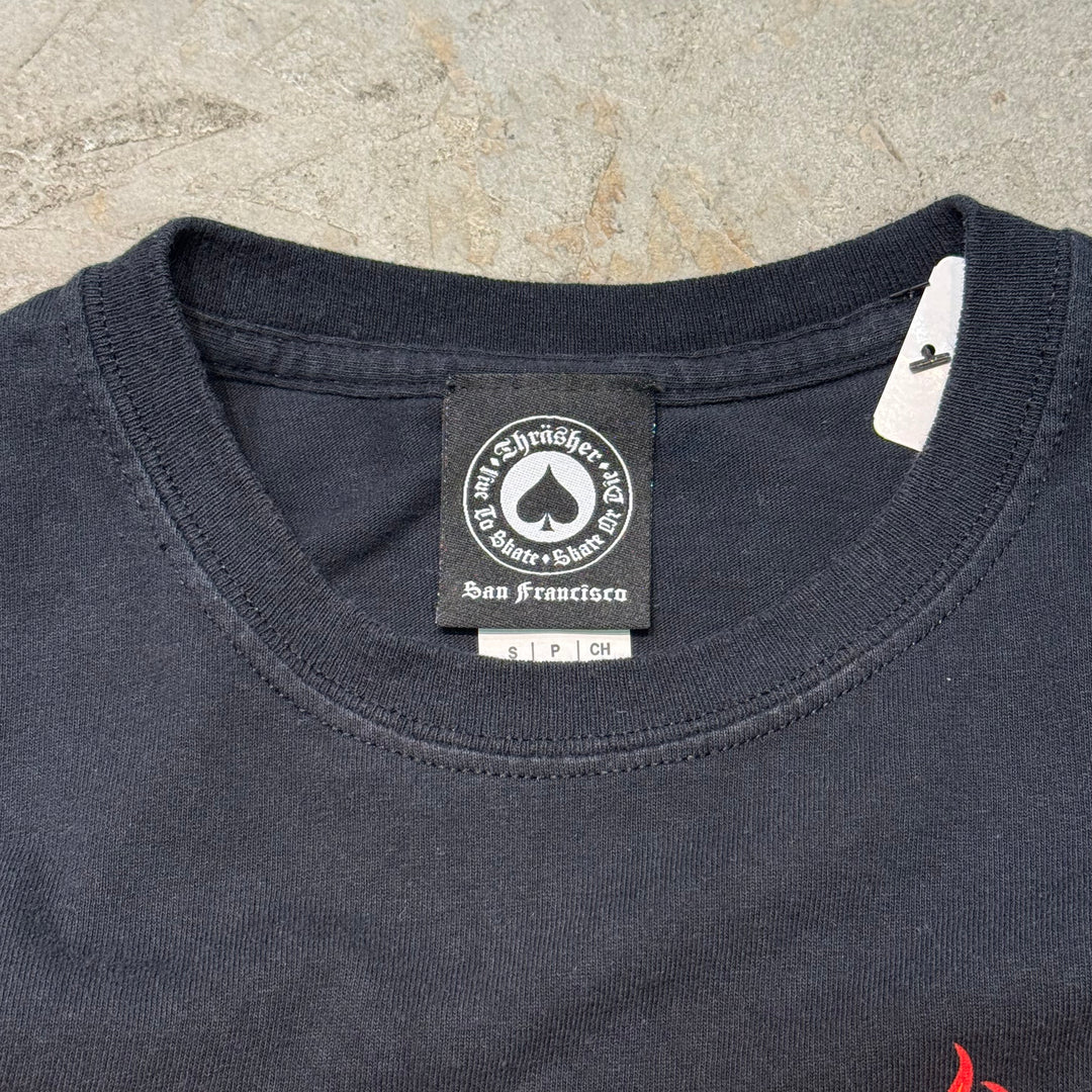 古着 THRASHER/ スラッシャー/ プリントTシャツ/サイズS