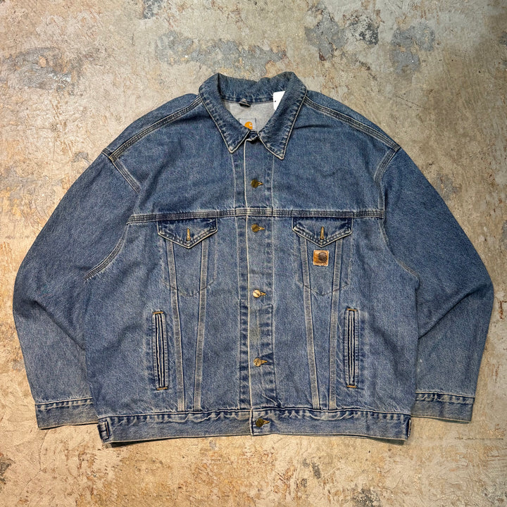 古着 carhartt/カーハート/デニムジャケット/Gジャン/サイズXXL相当
