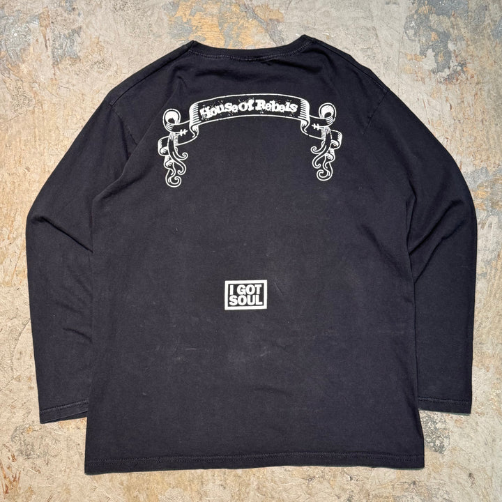 古着 FRULT OF THE LOOM/フルーツオブザルーム/ プリントロングスリーブTシャツ/ サイズM