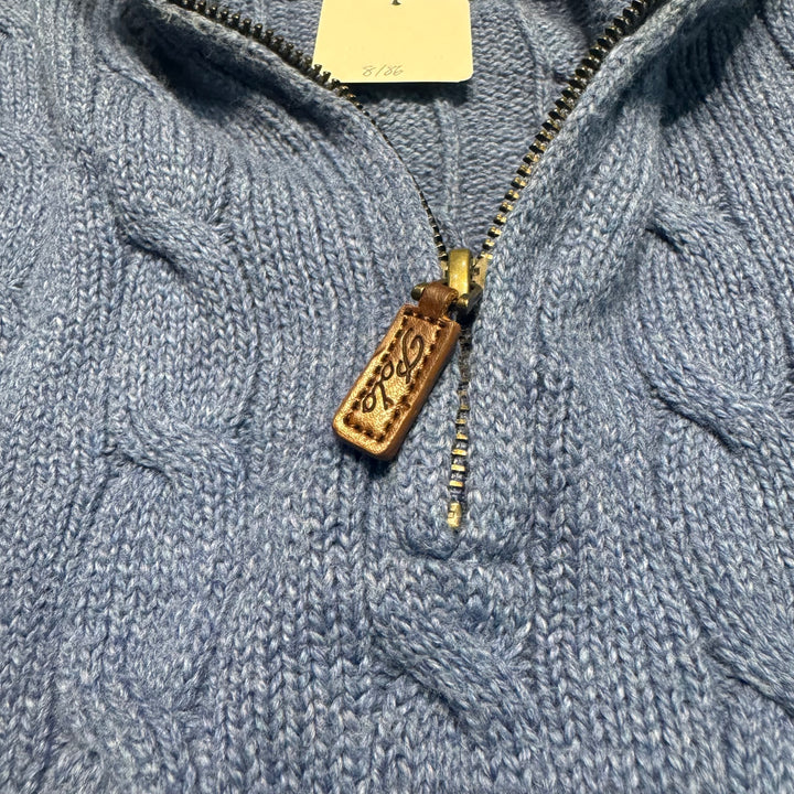 古着 POLO by Ralph Lauren/ ポロ バイ ラルフローレン/ ハーフジップニットセーター/ サイズS