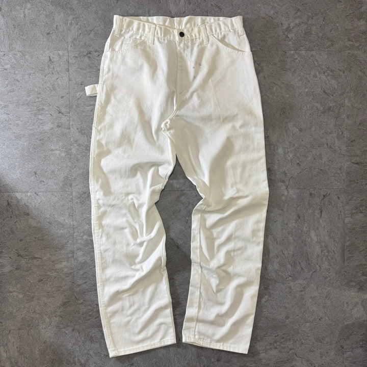 古着 Dickies ディッキーズ ペインターパンツ  実寸サイズ33×33