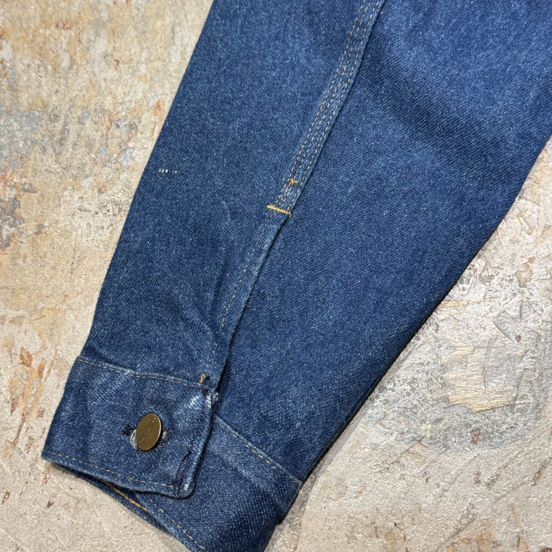古着 USA製 80's~ carhartt/ カーハート/ ジーンジャケット/ デニム/ サイズXL相当