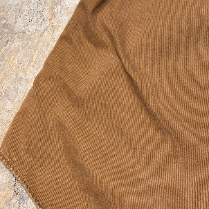 古着 carhartt/カーハート/ ボタンダウン長袖シャツ/ 無地/ サイズL