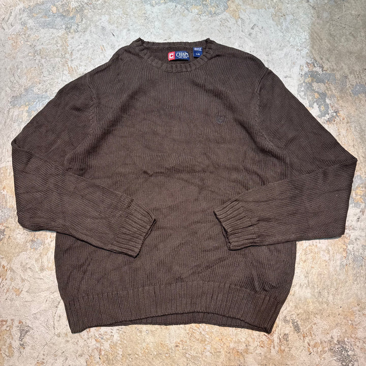 古着 CHAPS/ チャップス/ クルーネックニットセーター/ サイズL