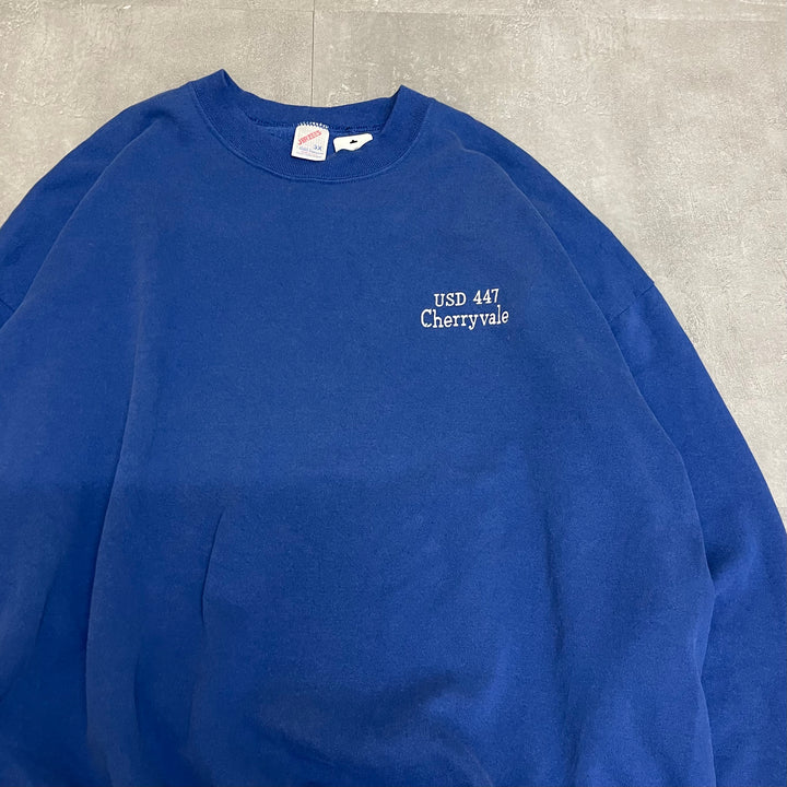 #2007 古着 80's~ JERZEES/ジャージーズ/Crewneck Sweatshirts/クルーネックスウェット/企業系/MADE IN U.S.A/サイズ3XL