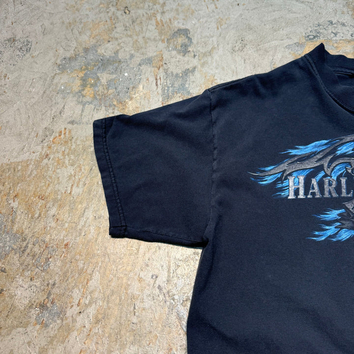 古着 USA製 Harley-Davidson/ハーレーダビッドソン/ プリントTシャツ/ サイズM