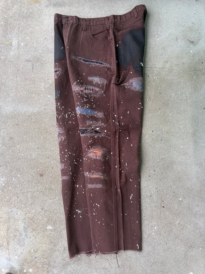 Dickies Distressed Duck Painter Pants W35 L31