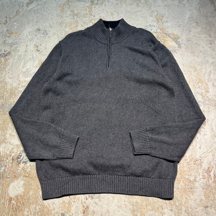 #3391 L.L.Bean/エルエルビーン/Half zip knit/ハーフジップニット/サイズL