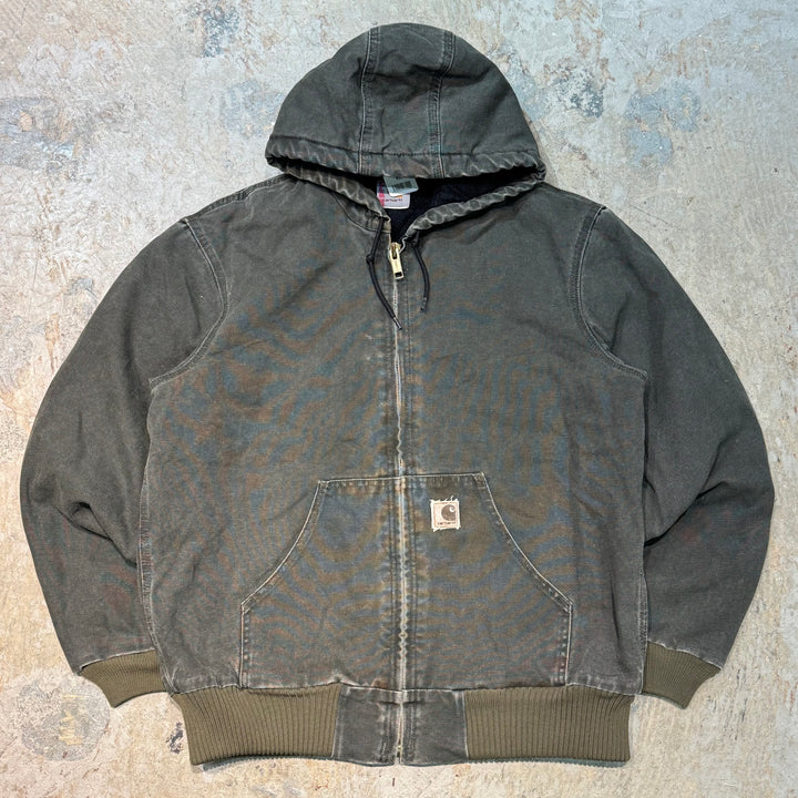 古着 Carhartt/ カーハート/ アクティブジャケット/ ダック地/ 裏地キルティング/ サイズL相当