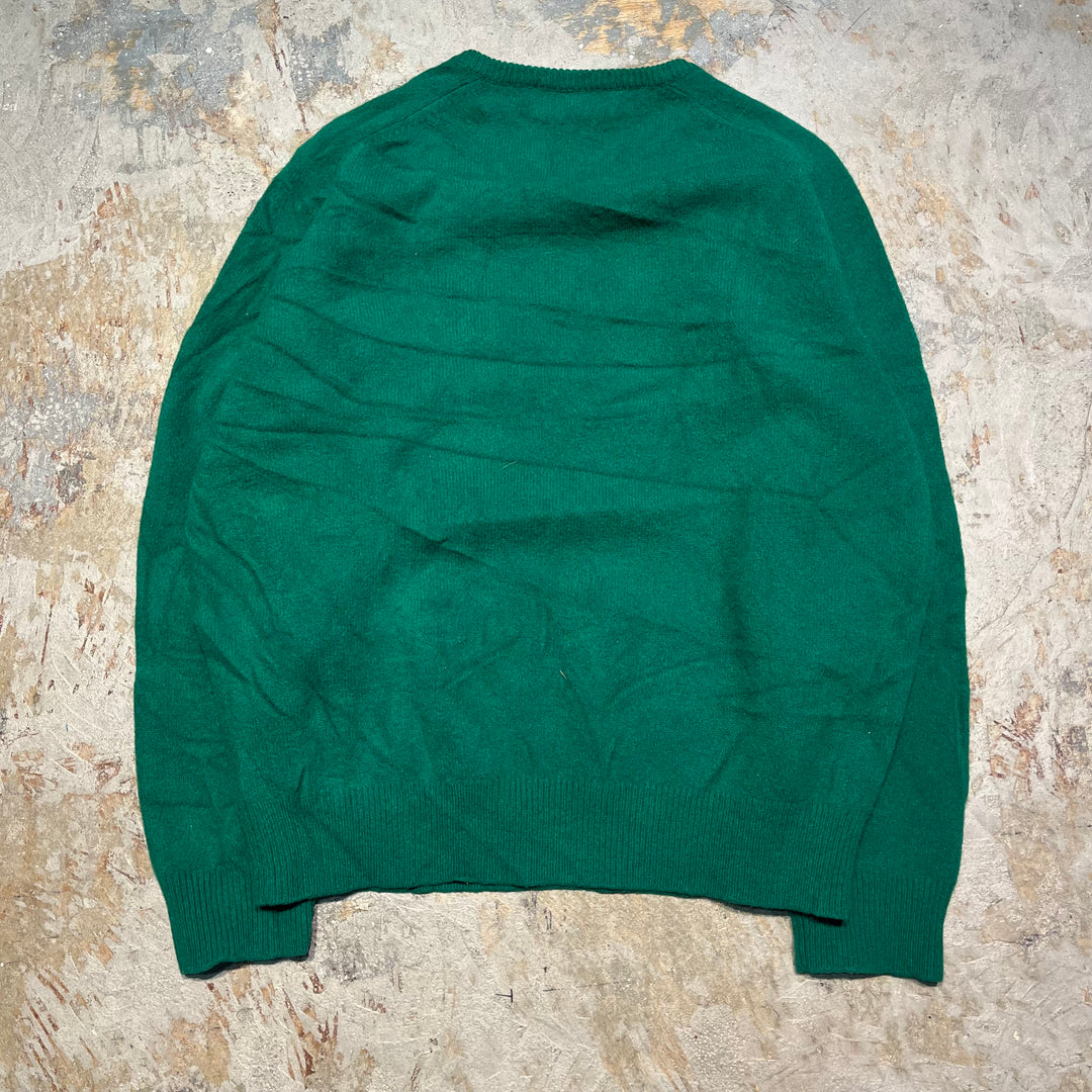 #3691古着/ラルフローレン/POLObyRalphLauren/ラムウールニット/LAMBS WOOL knit/Ｖネック/サイズXL
