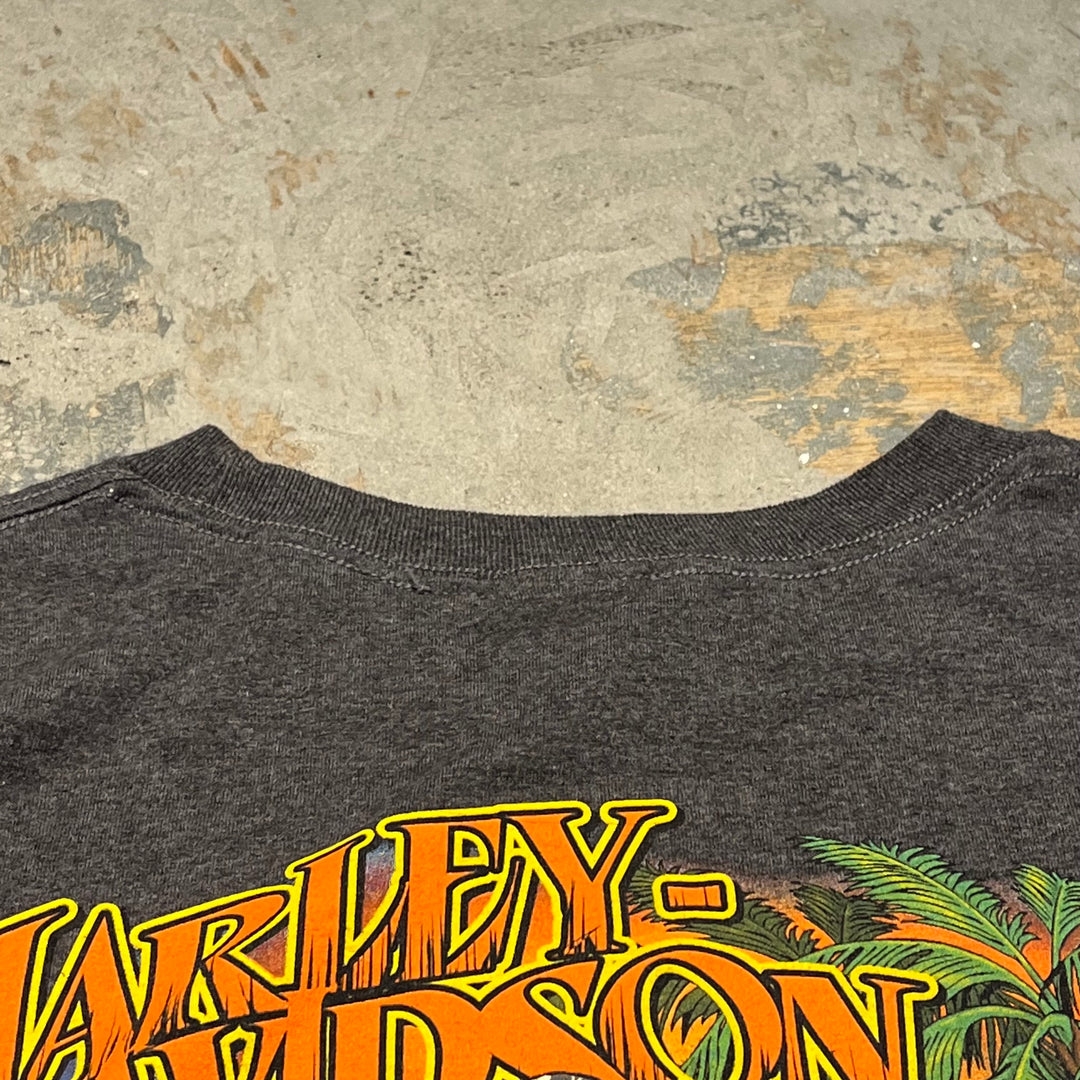 古着 Harley-Davidson/ハーレー ダビッドソン メキシコ カンクン プリントTシャツ サイズXXXXL